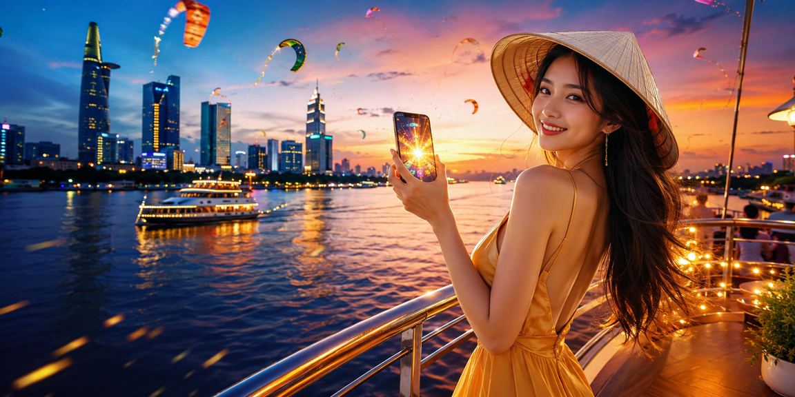 Người dùng Sài Gòn xem trực tiếp trận bóng đá và đặt cược trên điện thoại di động